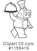 Pig Clipart #1156419 by Cory Thoman