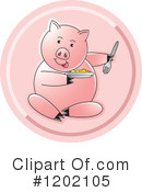 Pig Clipart #1202105 by Lal Perera