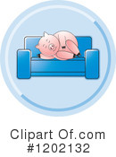 Pig Clipart #1202132 by Lal Perera