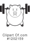 Pig Clipart #1202159 by Lal Perera