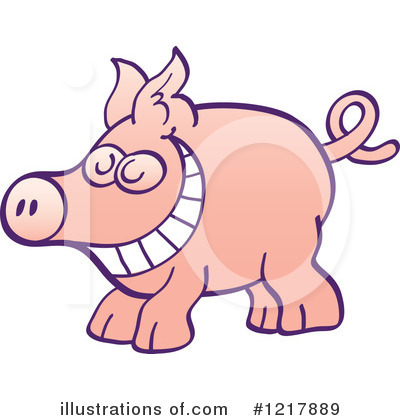 Pig Clipart #1217889 by Zooco