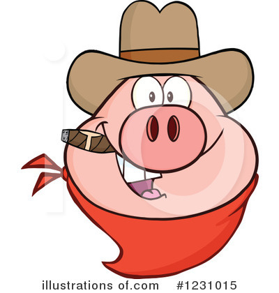 Cowboy Hat Clipart #1231015 by Hit Toon