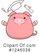 Pig Clipart #1246038 by BNP Design Studio