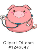 Pig Clipart #1246047 by BNP Design Studio