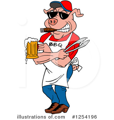 Meat Clipart #1254196 by LaffToon