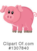 Pig Clipart #1307840 by visekart