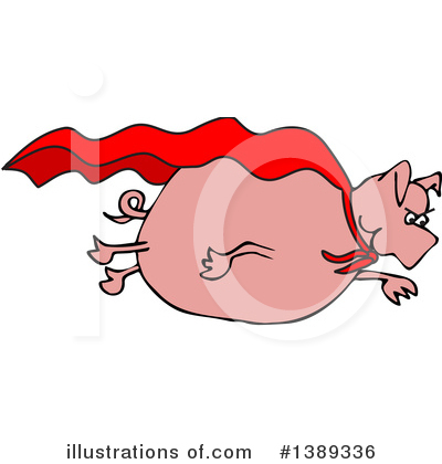 Pig Clipart #1389336 by djart