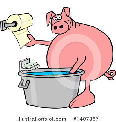 Hand Washing Clipart #1407367 by djart