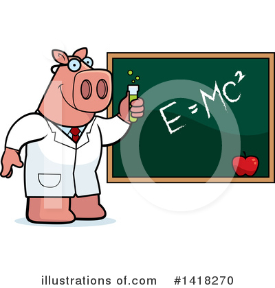 Royalty-Free (RF) Pig Clipart Illustration by Cory Thoman - Stock Sample #1418270