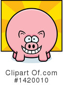 Pig Clipart #1420010 by Cory Thoman
