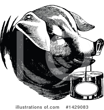 Pigs Clipart #1429083 by Prawny Vintage