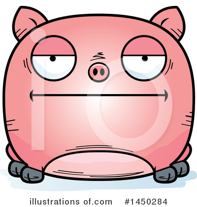Royalty-Free (RF) Pig Clipart Illustration by Cory Thoman - Stock Sample #1450284