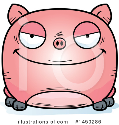 Royalty-Free (RF) Pig Clipart Illustration by Cory Thoman - Stock Sample #1450286