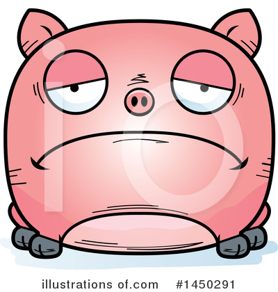 Royalty-Free (RF) Pig Clipart Illustration by Cory Thoman - Stock Sample #1450291