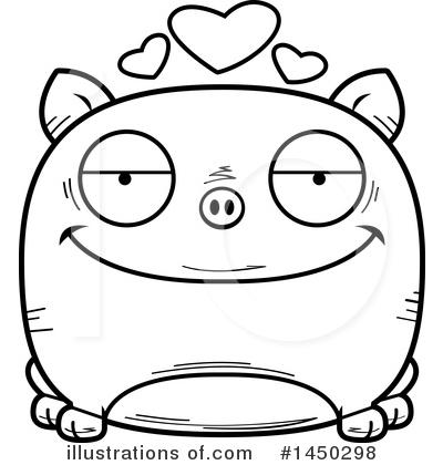 Royalty-Free (RF) Pig Clipart Illustration by Cory Thoman - Stock Sample #1450298