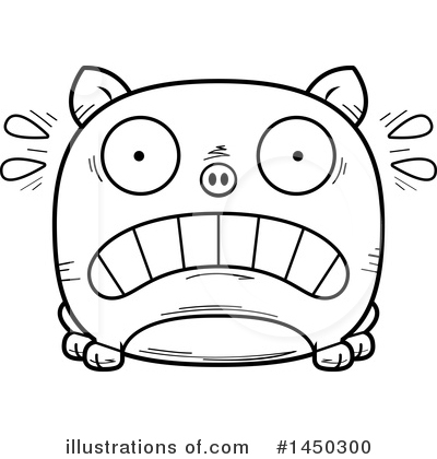 Royalty-Free (RF) Pig Clipart Illustration by Cory Thoman - Stock Sample #1450300
