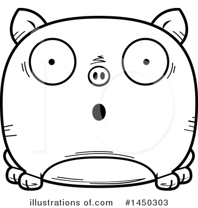 Royalty-Free (RF) Pig Clipart Illustration by Cory Thoman - Stock Sample #1450303