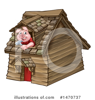 Royalty-Free (RF) Pig Clipart Illustration by AtStockIllustration - Stock Sample #1470737
