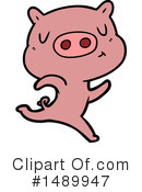Pig Clipart #1489947 by lineartestpilot