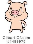 Pig Clipart #1489976 by lineartestpilot