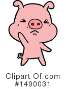 Pig Clipart #1490031 by lineartestpilot