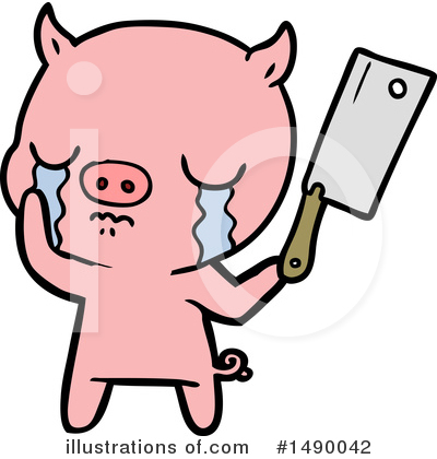 Royalty-Free (RF) Pig Clipart Illustration by lineartestpilot - Stock Sample #1490042