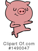 Pig Clipart #1490047 by lineartestpilot