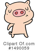 Pig Clipart #1490059 by lineartestpilot