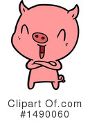 Pig Clipart #1490060 by lineartestpilot