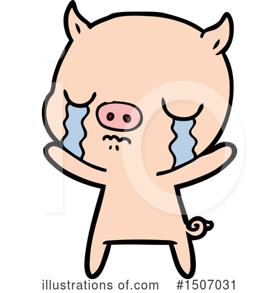 Royalty-Free (RF) Pig Clipart Illustration by lineartestpilot - Stock Sample #1507031