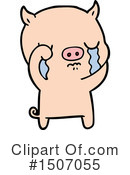 Pig Clipart #1507055 by lineartestpilot