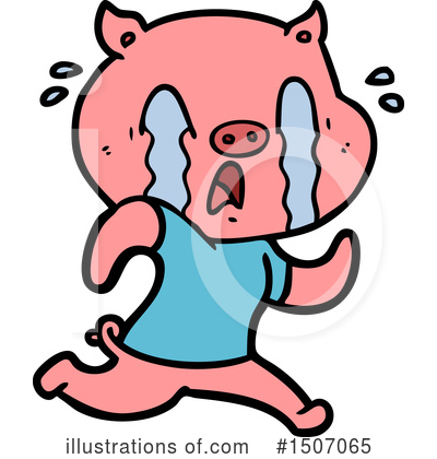 Royalty-Free (RF) Pig Clipart Illustration by lineartestpilot - Stock Sample #1507065