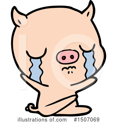 Royalty-Free (RF) Pig Clipart Illustration by lineartestpilot - Stock Sample #1507069