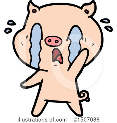 Royalty-Free (RF) Pig Clipart Illustration by lineartestpilot - Stock Sample #1507086