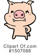 Pig Clipart #1507088 by lineartestpilot