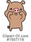 Pig Clipart #1507116 by lineartestpilot