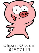 Pig Clipart #1507118 by lineartestpilot
