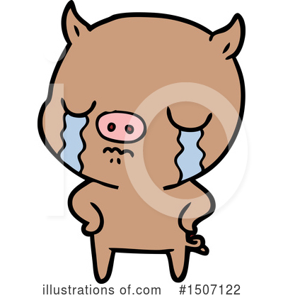 Royalty-Free (RF) Pig Clipart Illustration by lineartestpilot - Stock Sample #1507122
