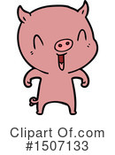 Pig Clipart #1507133 by lineartestpilot