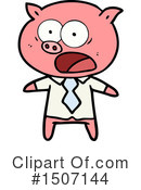 Pig Clipart #1507144 by lineartestpilot