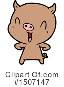 Pig Clipart #1507147 by lineartestpilot