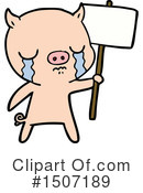 Pig Clipart #1507189 by lineartestpilot