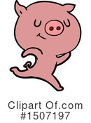 Pig Clipart #1507197 by lineartestpilot