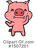 Pig Clipart #1507201 by lineartestpilot