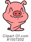 Pig Clipart #1507202 by lineartestpilot