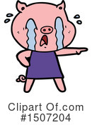Pig Clipart #1507204 by lineartestpilot