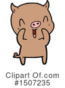 Pig Clipart #1507235 by lineartestpilot