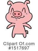 Pig Clipart #1517697 by lineartestpilot