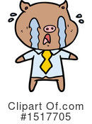 Pig Clipart #1517705 by lineartestpilot