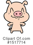 Pig Clipart #1517714 by lineartestpilot